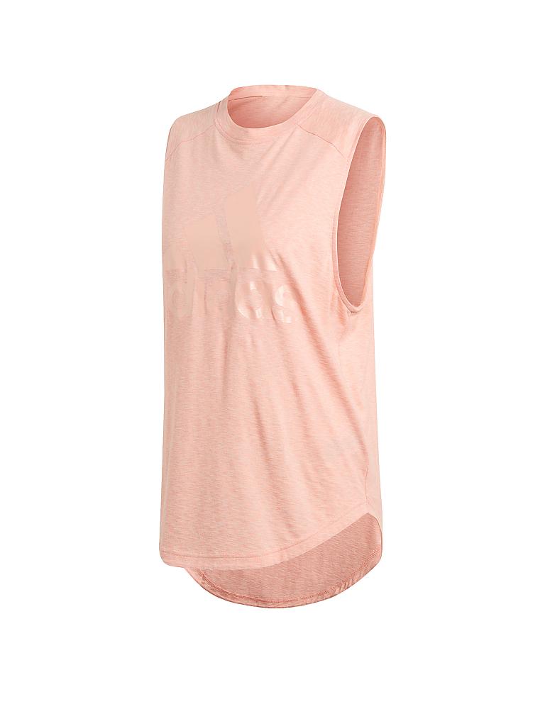ADIDAS Damen Tanktop ID Winners Muscle Shirt rosa | XS ADIDAS Damen Shirt ID Winners Muscle rosa | XS